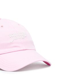 Tommy Jeans Czapka z daszkiem AW0AW18358 Różowy jasny. Kolor: różowy. Materiał: bawełna #3