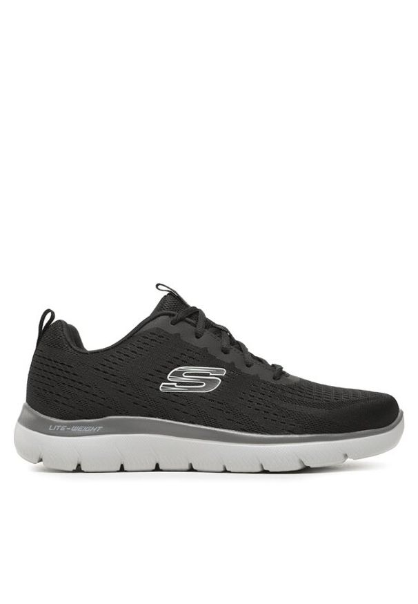 skechers - Skechers Sneakersy Summits Torre 232395/BKCC Czarny. Kolor: czarny. Materiał: materiał