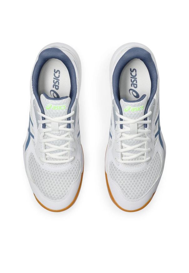 Buty halowe Asics Upcourt 5. Kolor: szary, niebieski, wielokolorowy, biały