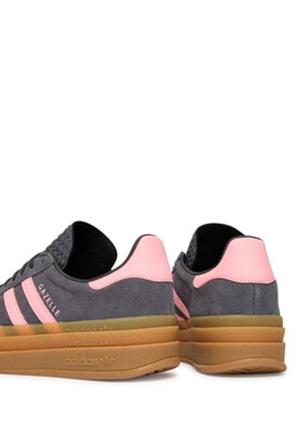Adidas - adidas Sneakersy Gazelle Bold IH6459 Szary. Kolor: szary. Materiał: skóra, zamsz. Model: Adidas Gazelle