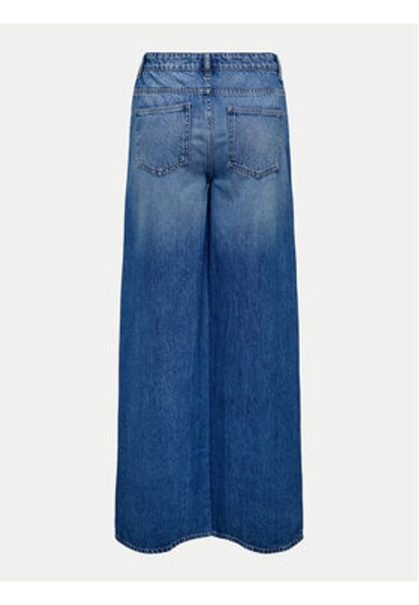 JDY Jeansy Carina 15335489 Niebieski Wide Leg. Kolor: niebieski