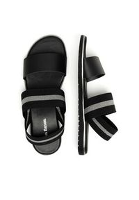 Clara Barson Sandały WS6262-05 Czarny. Kolor: czarny. Materiał: materiał #2