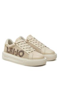 Liu Jo Sneakersy Kylie 22 BF4061 PX230 Beżowy. Kolor: beżowy. Materiał: zamsz, skóra
