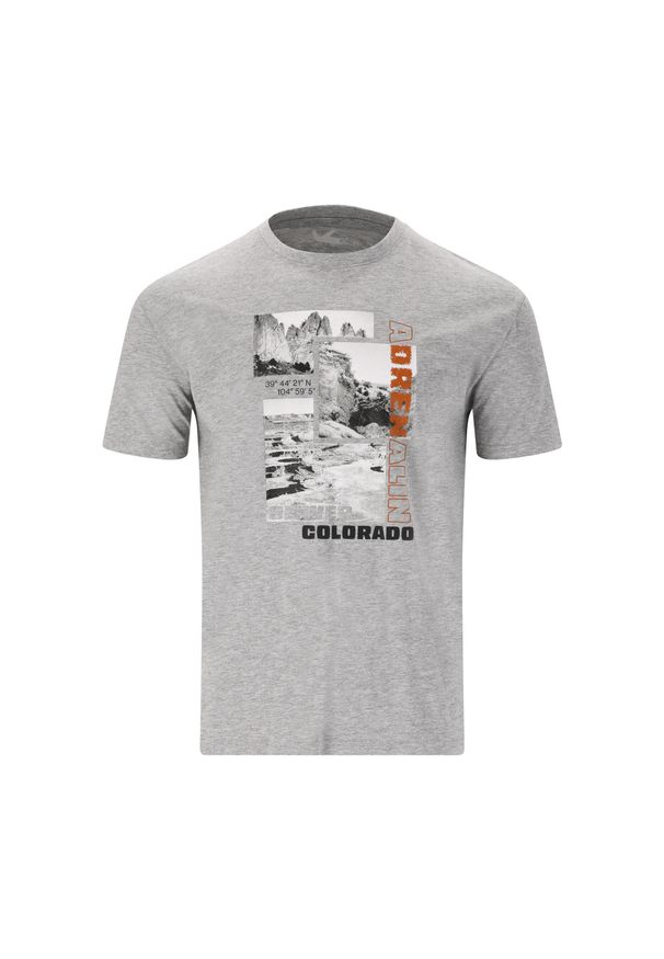 CRUZ - Koszulka Cruz Maliko. Kolor: szary