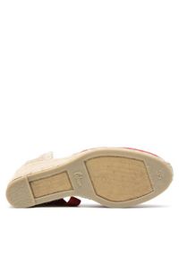 Castañer Espadryle Carina/8/002 021642-604 Czerwony. Kolor: czerwony. Materiał: materiał #7