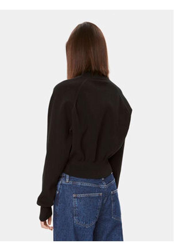 Calvin Klein Jeans Sweter J20J221967 Czarny Regular Fit. Kolor: czarny. Materiał: syntetyk