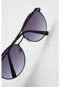 Vero Moda okulary przeciwsłoneczne damskie kolor czarny. Kolor: czarny