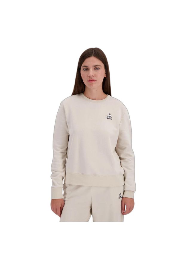Bluza damska Le Coq Sportif Contemporain N°1. Kolor: beżowy, szary, wielokolorowy