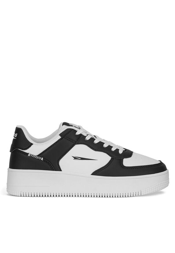 Sprandi Sneakersy WP07-1234 Czarny. Kolor: czarny. Materiał: skóra