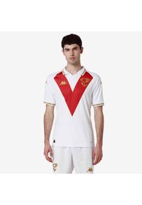 Kappa - Koszulka wyjazdowa Brescia Kombat Pro 2024/25. Kolor: wielokolorowy, biały, czerwony. Sport: piłka nożna #1