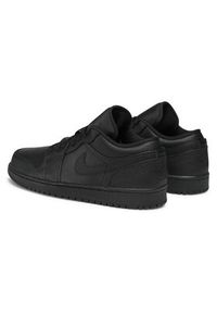 Nike Sneakersy Air Jordan1Low 553558 091 Czarny. Kolor: czarny. Materiał: skóra. Model: Nike Air Jordan