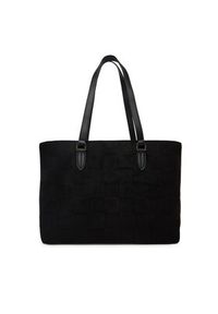 Love Moschino - LOVE MOSCHINO Torebka JC4123PP0NKB100A Czarny. Kolor: czarny. Materiał: skórzane