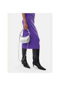 Pinko - Torebka PINKO. Kolor: srebrny #1