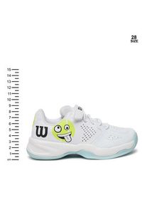 Wilson Buty do tenisa Kaos Emo K WRS331800 Biały. Kolor: biały. Materiał: skóra. Sport: tenis