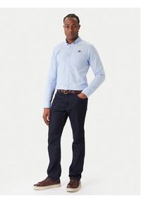 Aeronautica Militare Koszula 252CA1277UCT03532 Błękitny Regular Fit. Kolor: niebieski. Materiał: bawełna