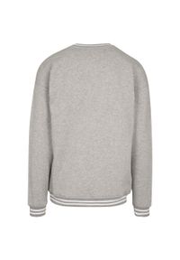 BUILD YOUR BRAND - Bluza Dla Dorosłych Unisex College. Kolor: biały, wielokolorowy, fioletowy, szary