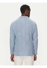 BOSS Marynarka C-Hanry-252 50540742 Błękitny Slim Fit. Kolor: niebieski. Materiał: bawełna #6