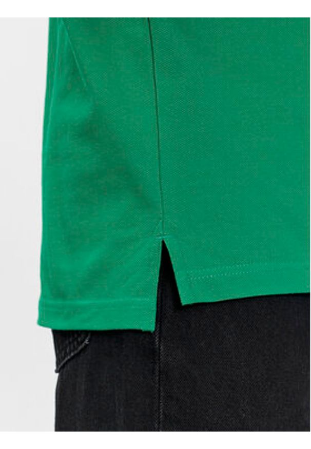 TOMMY HILFIGER - Tommy Hilfiger Polo 1985 Regular Polo MW0MW17770 Zielony Regular Fit. Typ kołnierza: polo. Kolor: zielony. Materiał: bawełna