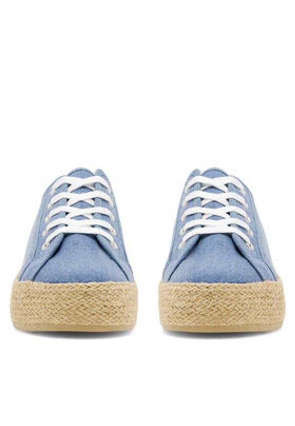 DeeZee Espadryle WSS21067-01A Niebieski. Kolor: niebieski. Materiał: materiał