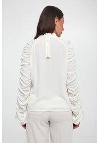 Twinset Milano - Bluzka damska z wiskozowej krepy TWINSET. Materiał: wiskoza #2