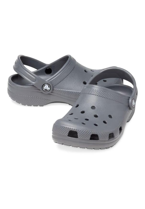 Buty do chodzenia dla dzieci Crocs Classic Clog. Kolor: szary. Materiał: materiał, syntetyk