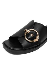 U.S. Polo Assn. Klapki EO-MARINA002W/6Y1 Czarny. Kolor: czarny. Materiał: materiał #6