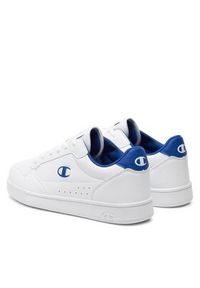 Champion Sneakersy New Court Low Cut Shoe S22075-CHA-WW008 Biały. Kolor: biały. Materiał: skóra #4