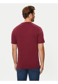 BOSS T-Shirt Thompson 01 50468347 Bordowy Regular Fit. Kolor: czerwony. Materiał: bawełna