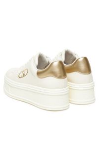 Liu Jo Sneakersy Selma 16 BF5039 PX026 Écru. Materiał: skóra #5
