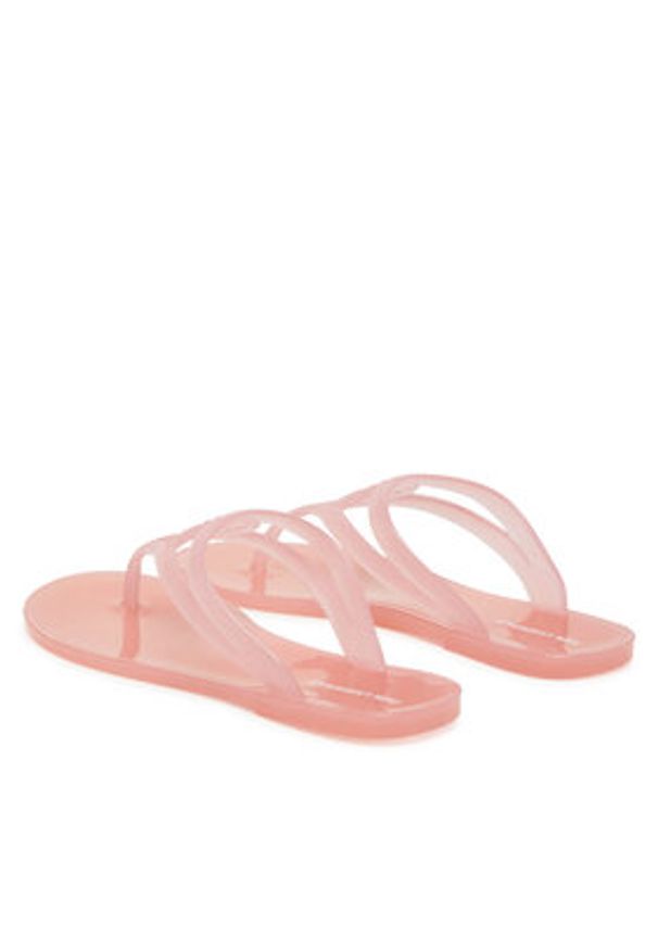 Karl Lagerfeld - KARL LAGERFELD Japonki Jelly Thong KL80007A Różowy. Kolor: różowy. Materiał: syntetyk