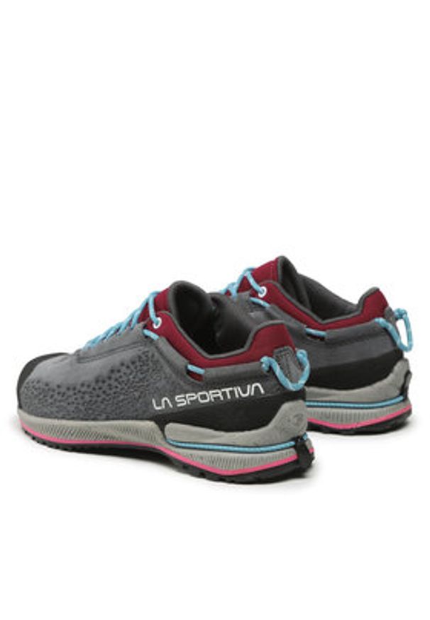 LA SPORTIVA - La Sportiva Trekkingi Tx2 Evo Leather W's 27X900314 Szary. Kolor: szary. Materiał: skóra, zamsz
