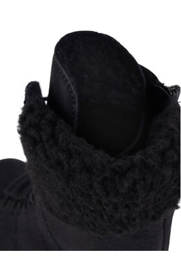 Rieker Trzewiki Y3467-00 Czarny. Kolor: czarny. Materiał: materiał