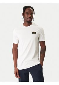 EA7 Emporio Armani T-Shirt 7M001331 AF13739 U0004 Écru Regular Fit. Materiał: wiskoza #1