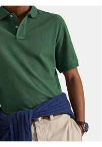 Polo Ralph Lauren Polo 710534735461 Zielony Regular Fit. Typ kołnierza: polo. Kolor: zielony. Materiał: bawełna #6