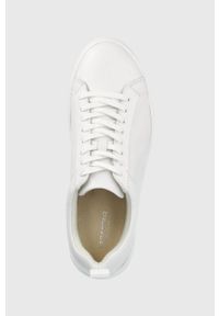 vagabond - Vagabond sneakersy skórzane ZOE PLATFORM kolor biały. Zapięcie: sznurówki. Kolor: biały. Materiał: skóra. Obcas: na platformie