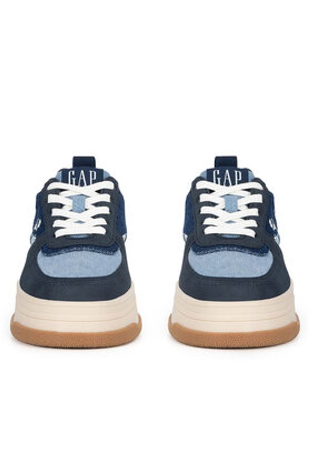 GAP - Gap Sneakersy PARADISE CUP LOW W GP514033CW-NVAB Granatowy. Kolor: niebieski. Materiał: materiał