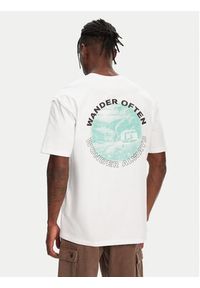 Hunter T-Shirt Rasputin HARM0057251 Biały Relaxed Fit. Kolor: biały. Materiał: bawełna #3