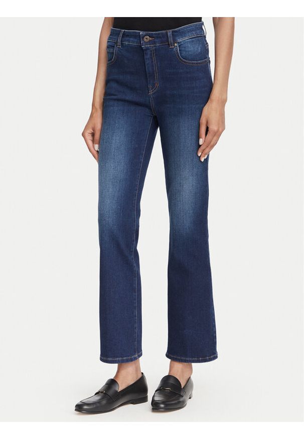 Weekend Max Mara Jeansy Rapallo 2625186051 Granatowy Bootcut Fit. Kolor: niebieski