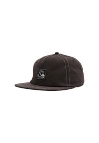 Quiksilver - Czapka strapback dla Mężczyzn HERITAGE Czarny. Kolor: brązowy, zielony, wielokolorowy. Materiał: bawełna