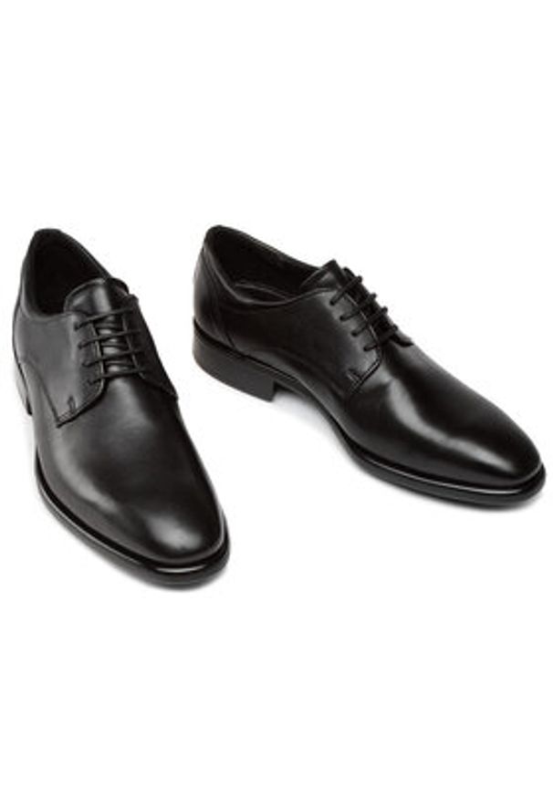 ecco - ECCO Półbuty Citytray 51273401001 Czarny. Kolor: czarny. Materiał: skóra