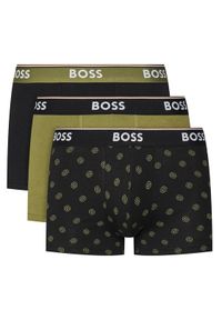 BOSS Komplet 3 par bokserek 50531701 Kolorowy. Materiał: bawełna. Wzór: kolorowy