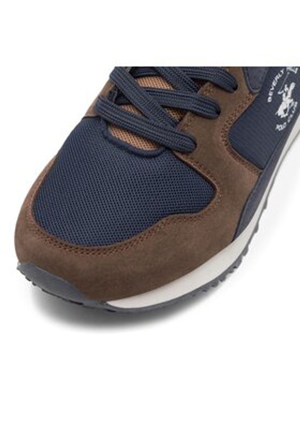 Beverly Hills Polo Club Sneakersy ACES-01 Granatowy. Kolor: niebieski. Materiał: materiał