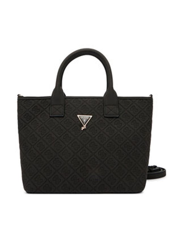 Guess Torebka J6GZ37 WR200 Czarny. Kolor: czarny. Materiał: skórzane