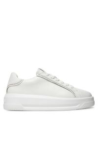 Love Moschino - LOVE MOSCHINO Sneakersy JA15025G1OIA0100 Biały. Kolor: biały. Materiał: skóra #1