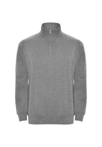 ROLY - Męska Bluza Rozpinana Aneto Quarter Zip. Kolor: szary