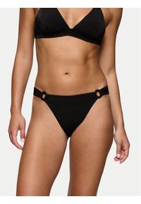 Triumph Dół od bikini Midnight 10222287 Czarny. Kolor: czarny. Materiał: syntetyk