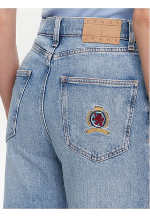 Tommy Jeans Jeansy Layla DW0DW20013 Niebieski Slim Fit. Kolor: niebieski