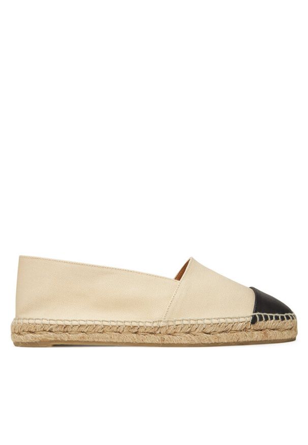 Castañer Espadryle Katty 025704 Beżowy. Kolor: beżowy. Materiał: materiał