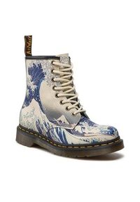 Dr. Martens Glany 1460 The Met 27975102 Beżowy. Kolor: beżowy. Materiał: skóra