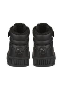 Puma - Dziecięce sneakersy Carina 2.0 Mid Winter PUMA Black Dark Shadow Gray. Kolor: czarny, szary, wielokolorowy. Sezon: lato. Sport: turystyka piesza